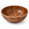 Salatschüssel Akazie Natur mit breitem Rand 28 cm